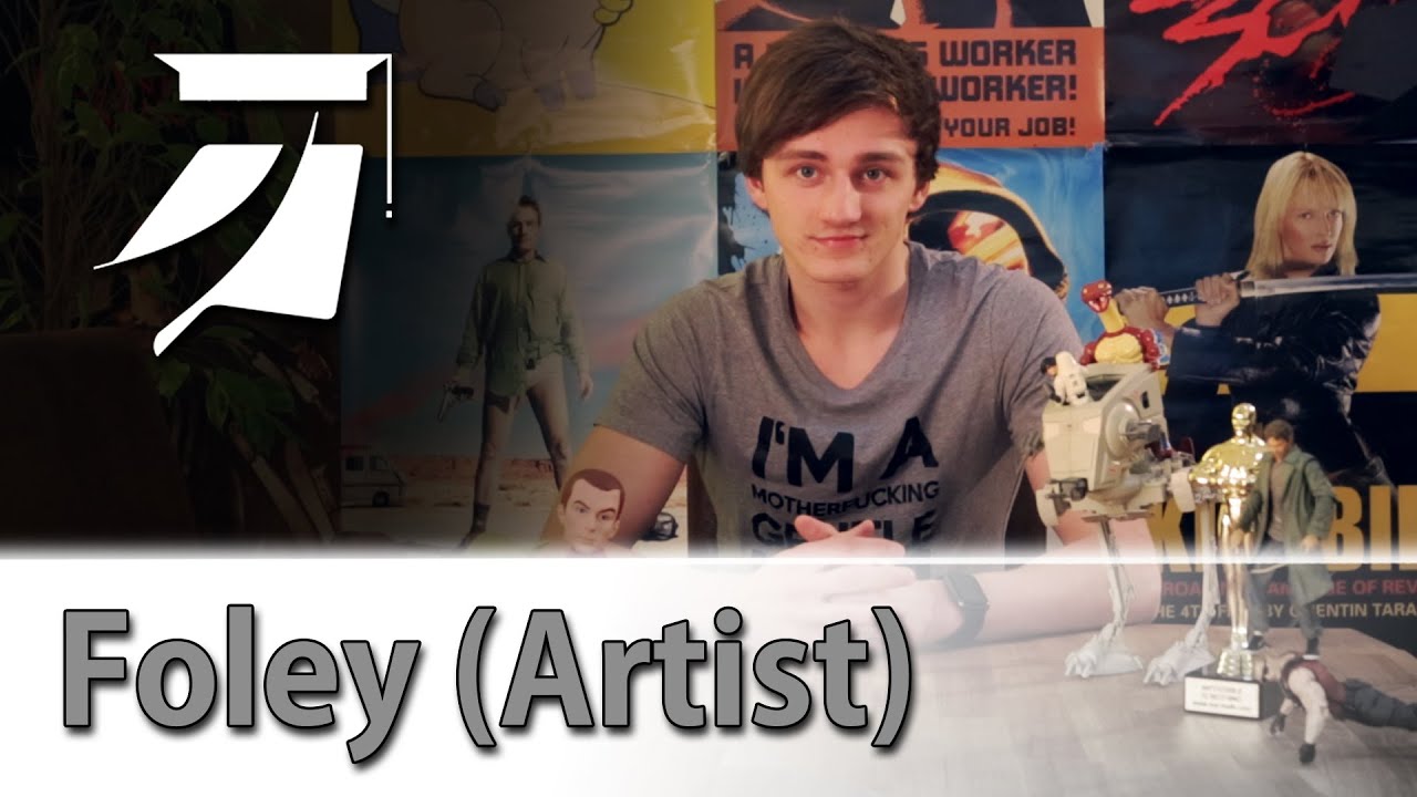 Ein muthmedia Mitarbeiter erklärt den Begriff Foley Artist.