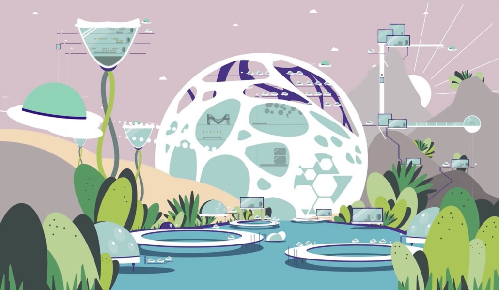 Ausschnitt aus dem Merck-Beispielvideo des Erklärvideo-Anbieters muthmedia.