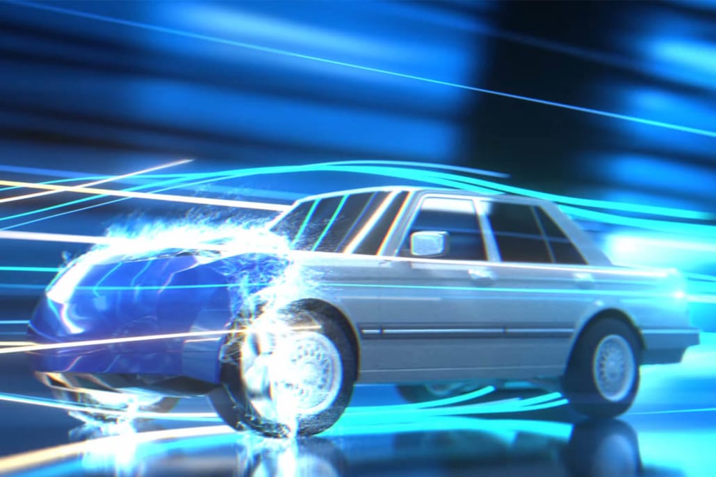A 3d animation production for automotive.