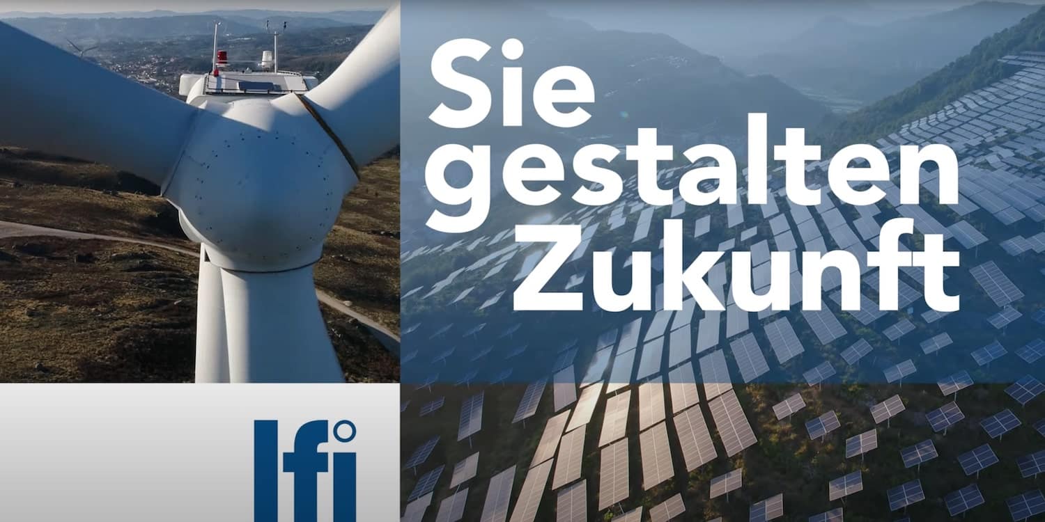 Bilder, die eine Windanlage und einige Solarzellen darstellen.