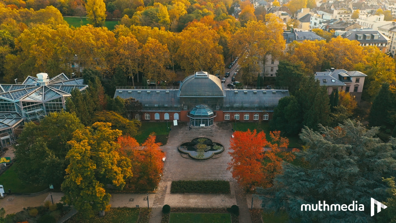 Drone Recording Frankfurt 1