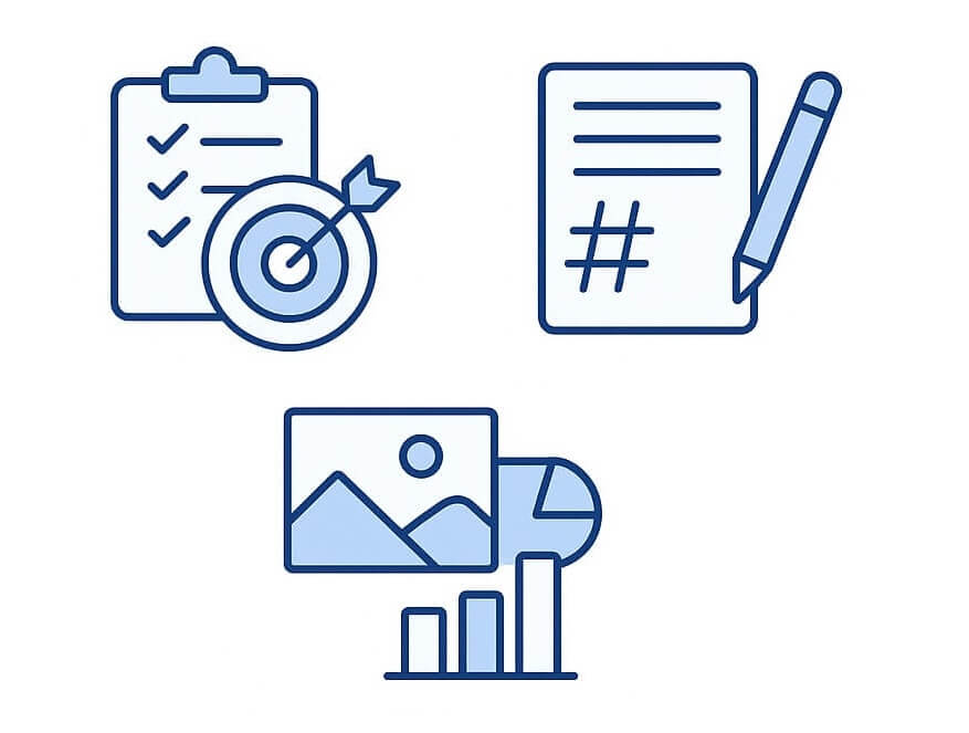 Instagram Agentur Leistungen: Content-Strategie, Bilder, Infografiken, Texte, Hashtags