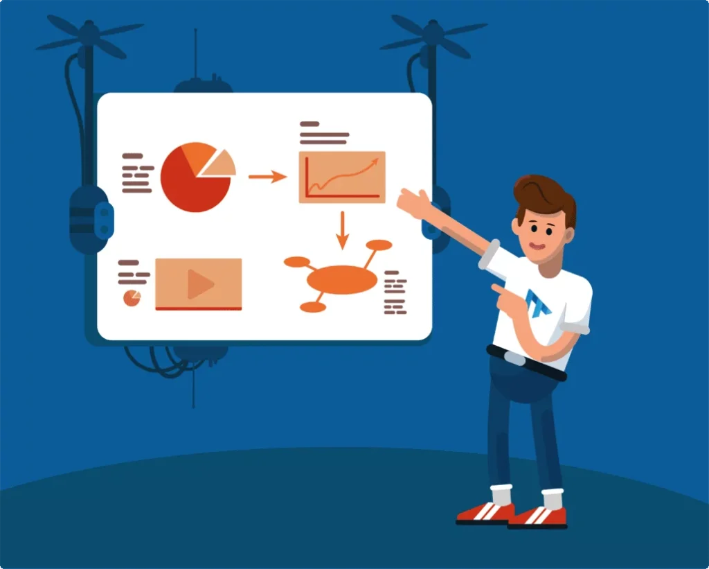 Erklärvideo Infografik