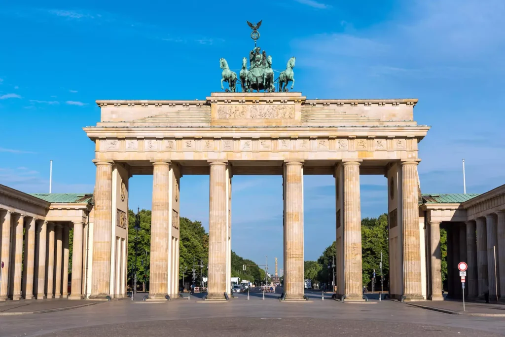 Das Brandenburger Tor in Berlin.
