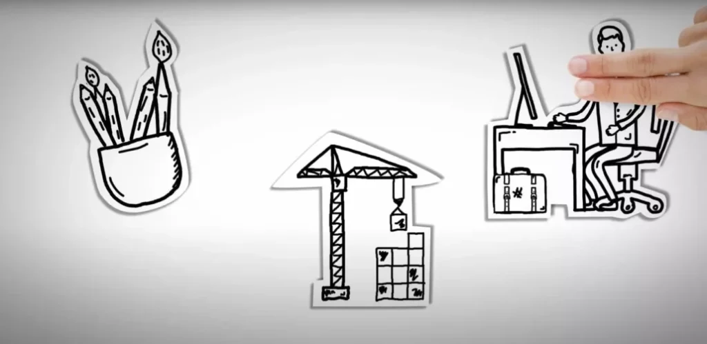 Erklärvideo mit Händen