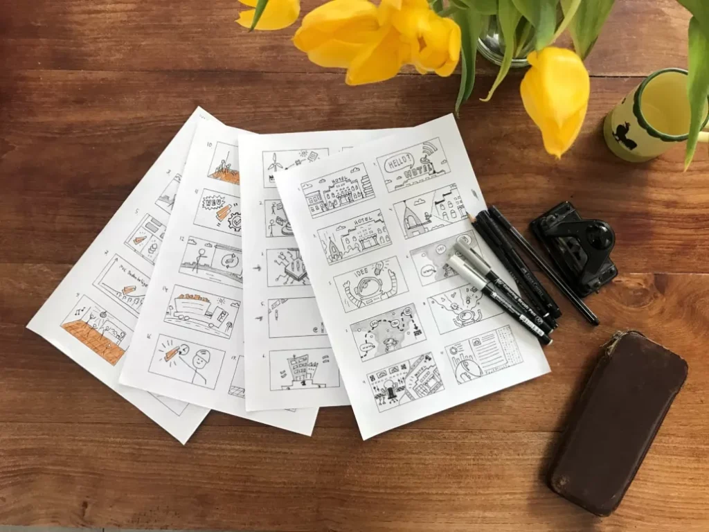 Erklärvideo Illustrationen